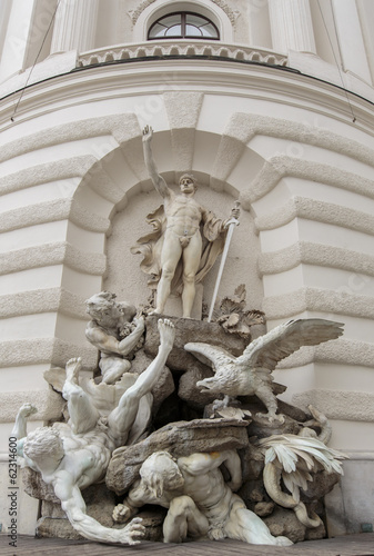 Photo: Power of a sea fountain in Vienna Power of a sea fountain in Vienna