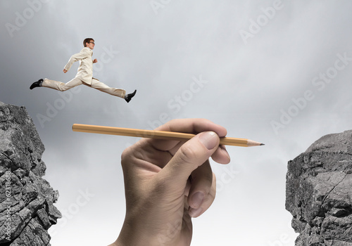 Photo: Brave businessman Brave businessman