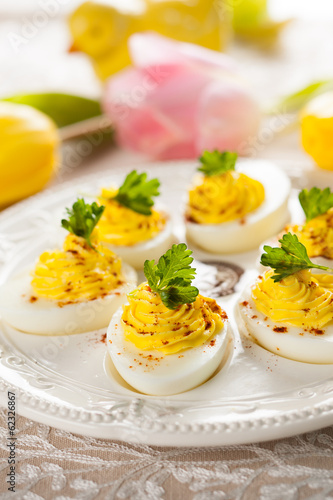 Photo: deviled eggs with paprika deviled eggs with paprika