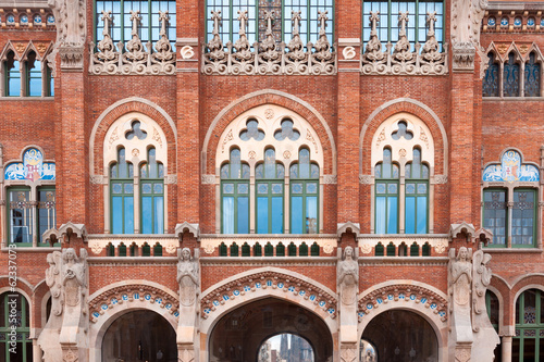 Photo: Hospital de la Santa Creu i de Sant Pau, Barcelona, Spain Hospital de la Santa Creu i de Sant Pau, Barcelona, Spain