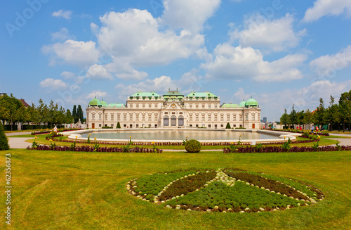 Photo: Belvedere (ital. Belvedere) in Vienna Belvedere (ital. Belvedere) in Vienna