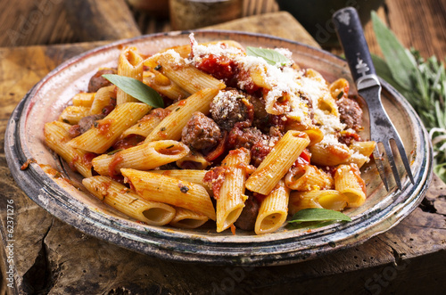 Photo: Rigate Con Salsiccia Rigate Con Salsiccia