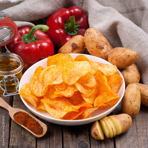 Photo: Potato chips Potato chips
