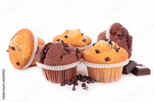 Photo: muffin isolated muffin isolated