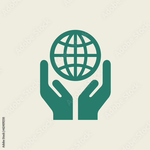 Vector: Ecology Icon. Flat Design. Vector EPS 10. Ecology Icon. Flat Design. Vector EPS 10.
