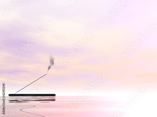 Photo: Incense - 3D render Incense - 3D render