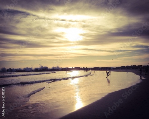 Instant Collection: running from the water running from the water