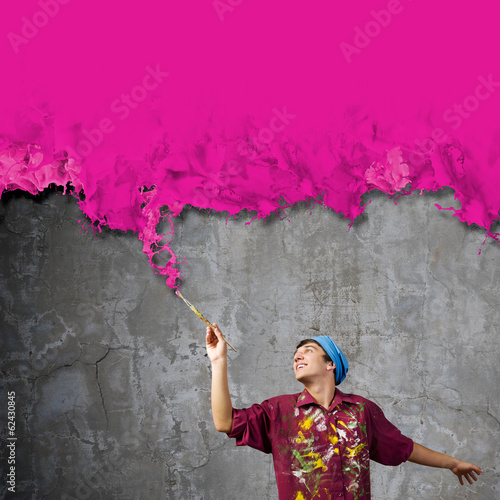Photo: Man painter Man painter