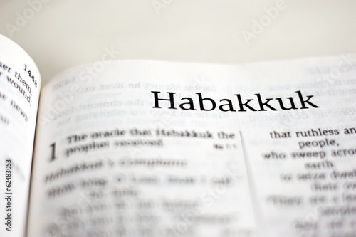Photo: Book of Habakkuk Book of Habakkuk