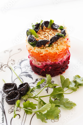 Photo: salad with beetroot salad with beetroot