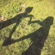 Schatten in Herzform Schatten in Herzform