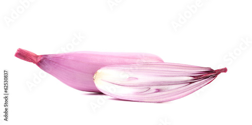 Photo: Organic red onion. Slice. Organic red onion. Slice.