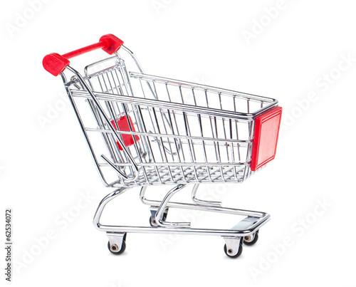 Photo: Empty shopping cart Empty shopping cart