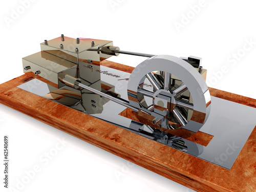 Illustration: Steam Engine Steam Engine