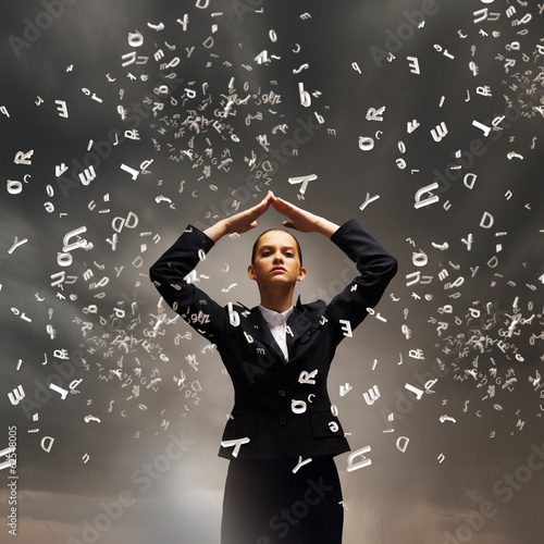 Photo: Depressed businesswoman Depressed businesswoman