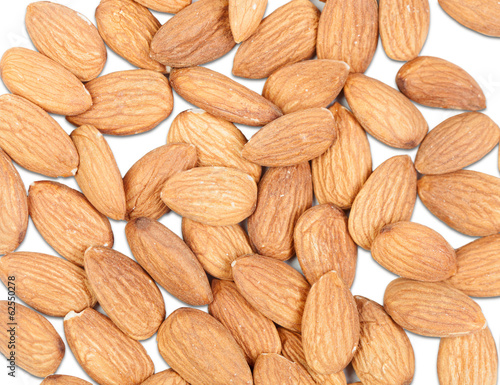 Photo: Peeled almonds Peeled almonds