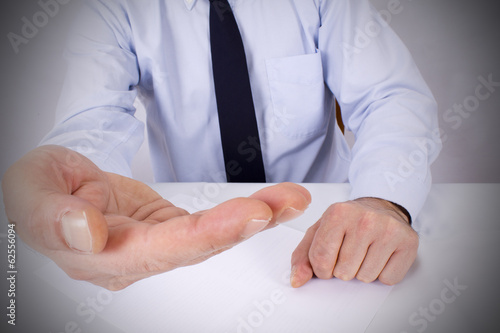 Photo: businessman in the office businessman in the office