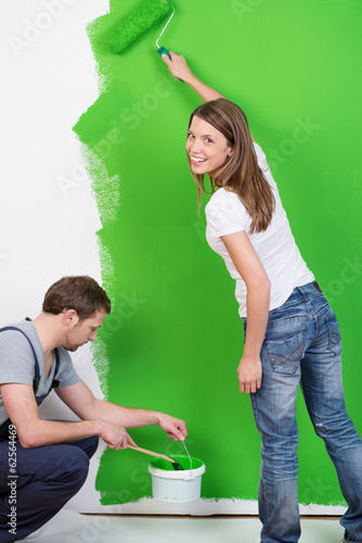 Photo: frische farbe für die wände frische farbe für die wände