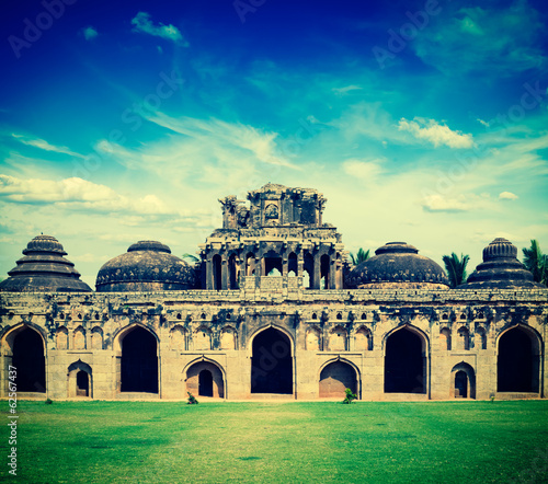 Photo: Ancient ruins of Elephant Stables Ancient ruins of Elephant Stables