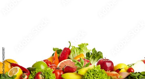 Photo: Fruit and vegetable borders Fruit and vegetable borders