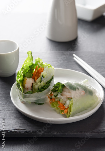 Photo: Asian spring roll Asian spring roll