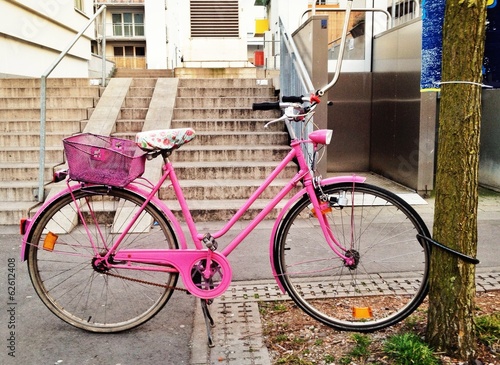 Instant Collection: Fahrrad in Pink Fahrrad in Pink