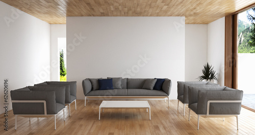 Illustration: Living room Living room
