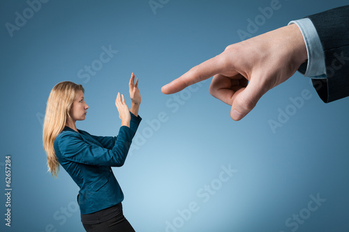 Photo: Dismiss her from employment Dismiss her from employment