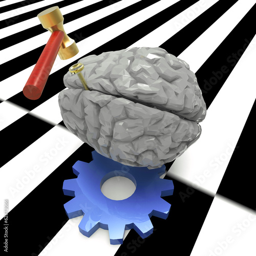 Illustration: nail on the head nail on the head