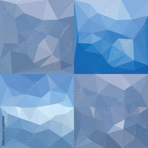 Vector: Polygonal background. Polygonal background.