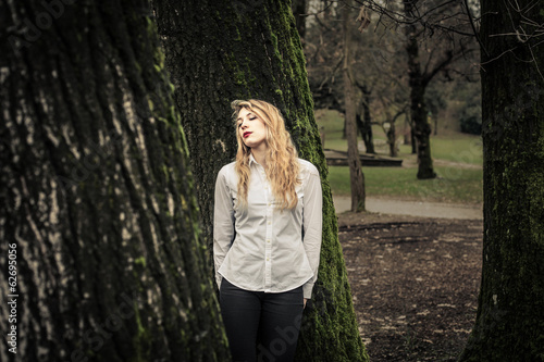 Photo: in the woods in the woods