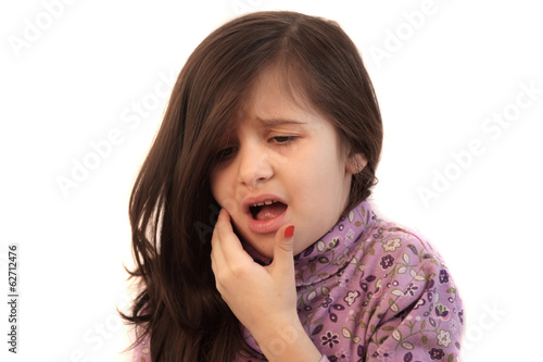 Photo: Girl with toothache Girl with toothache