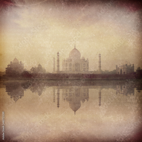 Photo: Taj Mahal on sunrise sunset, Agra, India Taj Mahal on sunrise sunset, Agra, India