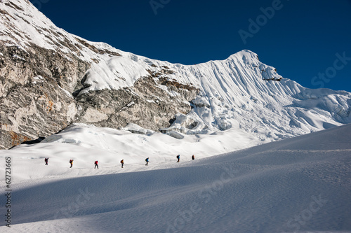 Photo: Imja Tse or Island peak climbing, Everest region, Nepal Imja Tse or Island peak climbing, Everest region, Nepal