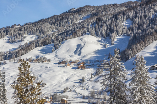 Photo: Italien, Dolomiten, Ansicht von Alta Badia in La Villa Italien, Dolomiten, Ansicht von Alta Badia in La Villa