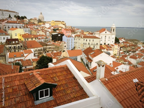 Instant Collection: Old Lisbon cityscape Old Lisbon cityscape