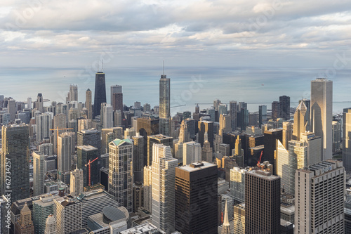 Photo: USA, Illinois, Chicago, Blick vom Willis Tower in Chicago USA, Illinois, Chicago, Blick vom Willis Tower in Chicago