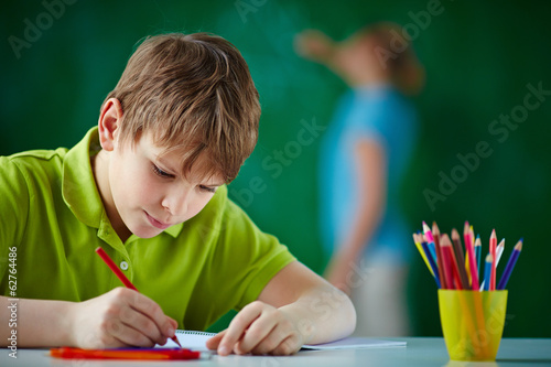 Photo: Pupil drawing Pupil drawing