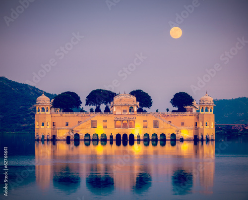 Photo: Jal Mahal (Water Palace). Jaipur, Rajasthan, India Jal Mahal (Water Palace). Jaipur, Rajasthan, India
