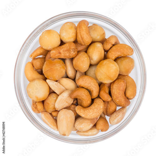 Photo: Nuts in Bowl Top Nuts in Bowl Top