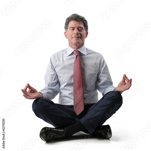 Photo: relaxing businessman relaxing businessman