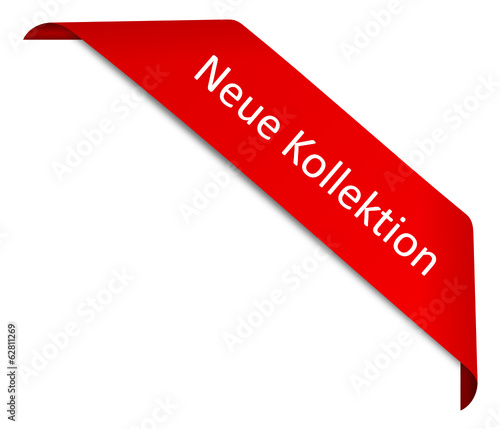 Vector: Schild Neue Kollektion Schild Neue Kollektion