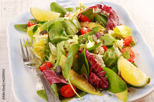 Photo: spring salad spring salad
