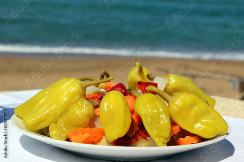 Photo: pickled peppers pickled peppers