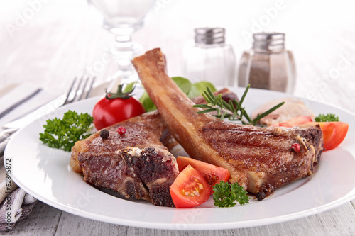 Photo: grilled lamb chop grilled lamb chop