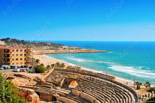 Photo: Roman Amphitheater in Tarragona, Spain Roman Amphitheater in Tarragona, Spain