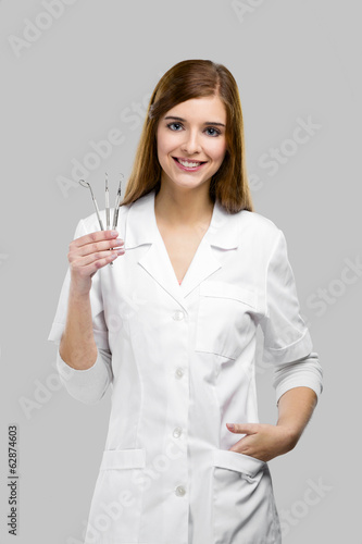Photo: Female dentist Female dentist