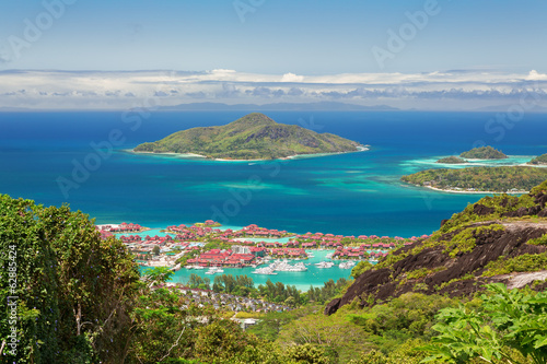 Photo: Aerial view of Eden island, Mahe, Seychelles Aerial view of Eden island, Mahe, Seychelles