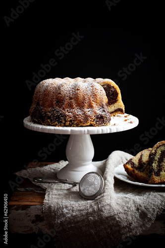 Photo: Marble bundt cake Marble bundt cake