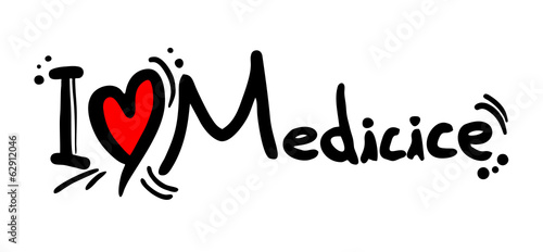 Vector: Medicine love Medicine love
